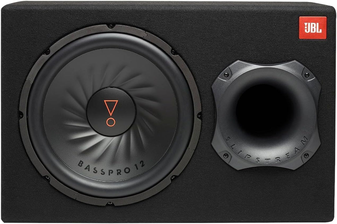 JBL BassPro 12 Aktiv Subwoofer Set - Bassreflex Woofer JBL box gross 30 cm, 450 Watt verstärker Auto