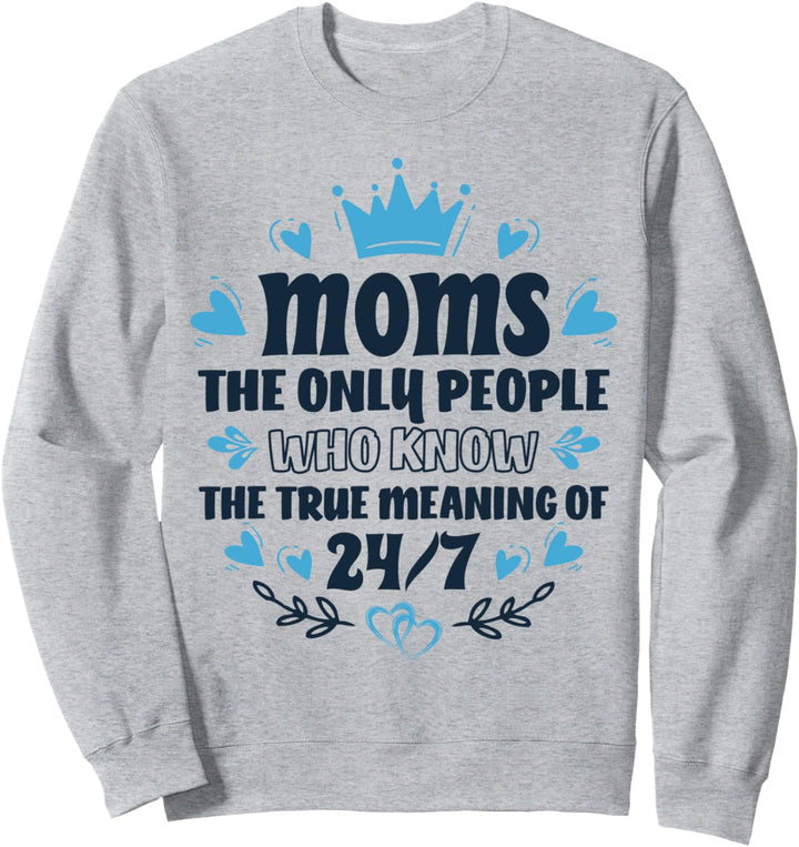 Mama Ehefrau Ehepartner Mama Leben Lustig Muttertag Sweatshirt