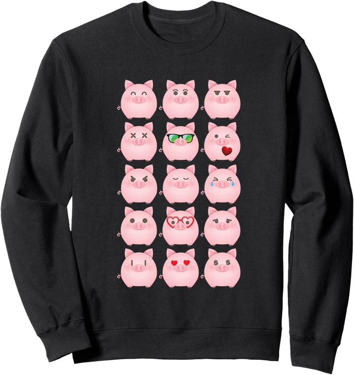 Schweine sind mein Geist Tier Bauernhof Bauernhof lustig Sweatshirt