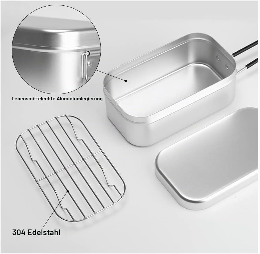 Fire-Maple Frost 0.8L Aluminium Lunchpaket
