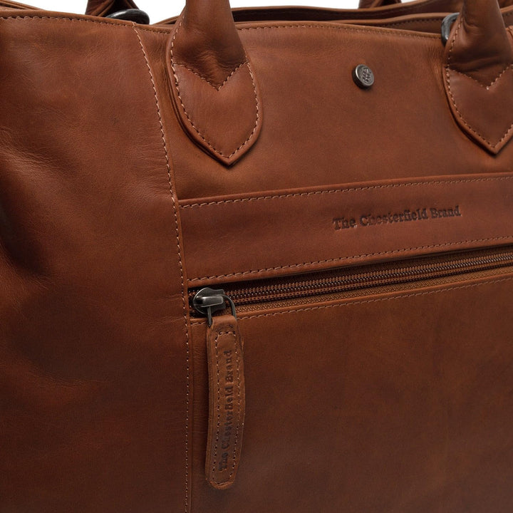 The Chesterfield Brand Passau - Henkeltasche 37 cm Cognac, Cognac