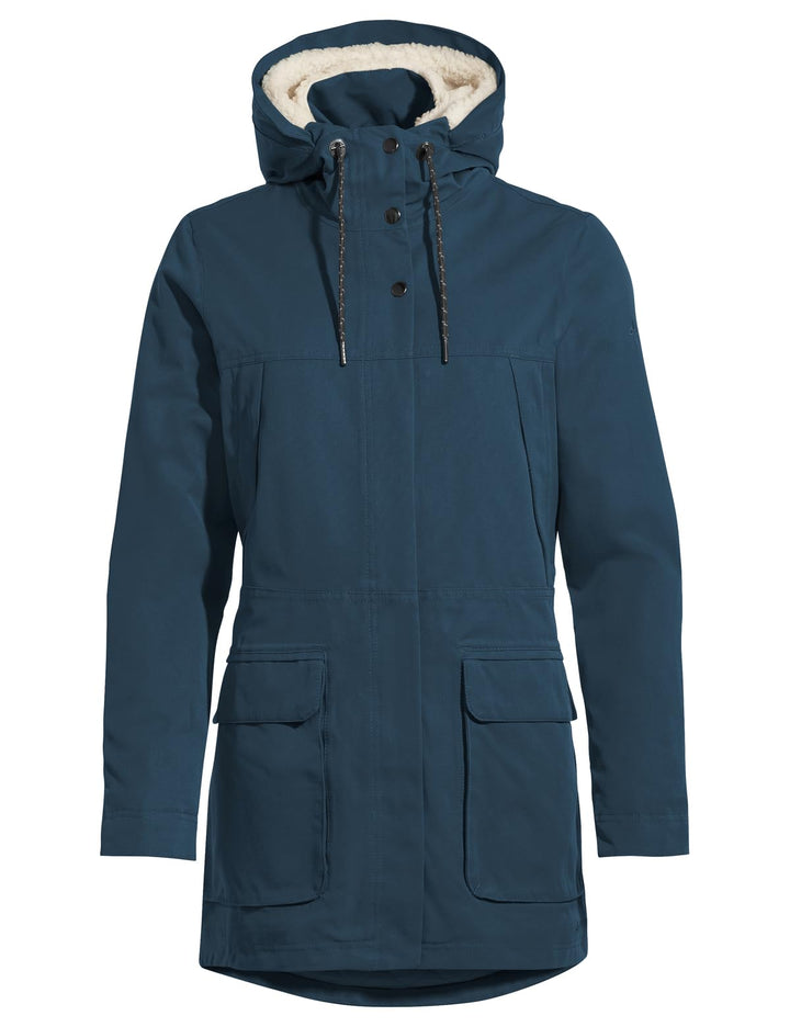 VAUDE Women's Manukau Parka II - Winterparka Damen 40 dark sea, 40 dark sea