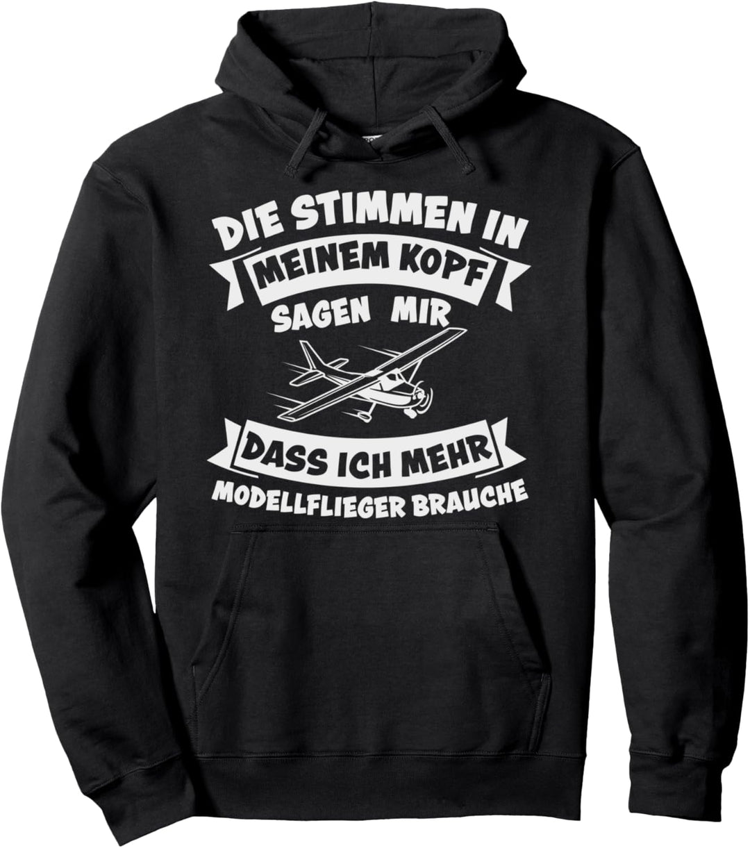 Modellflug Modellflieger RC Pilot Modellbau Pullover Hoodie