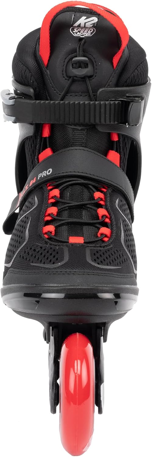 K2 Skates Herren Inline Skates F.I.T. 84 PRO, black - red, 30G0515 EU: 44 (UK: 9.5 / US: 10.5) black