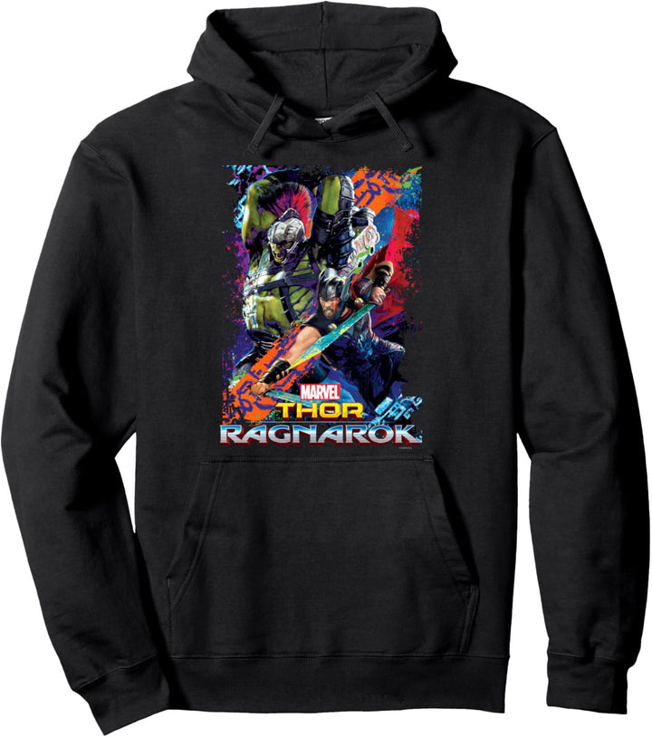 Marvel Thor: Ragnarok Distressed Poster Pullover Hoodie