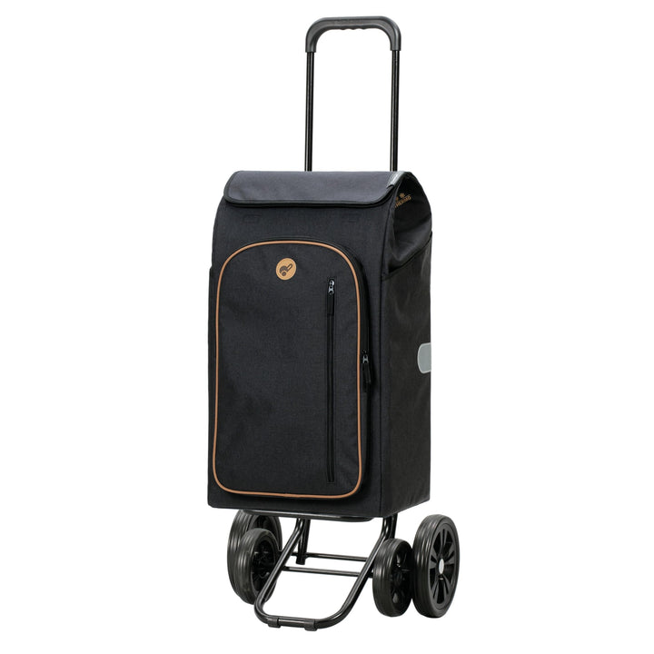Andersen Einkaufstrolley - klappbar - 61 Liter - 4 Räder - mit Kühlfach - höhenverstellbar - belastb