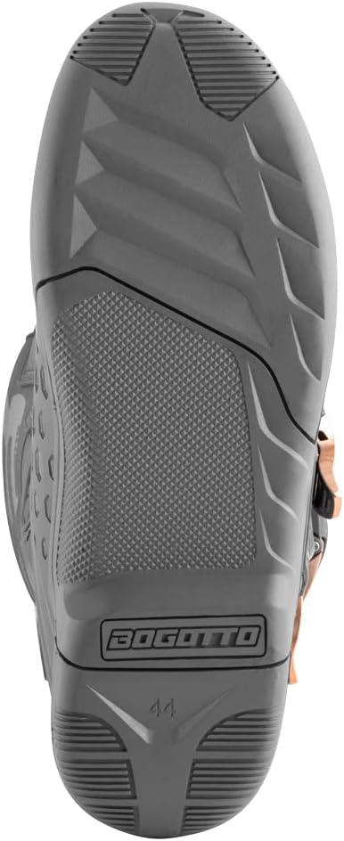 Bogotto MX-5 Motocross Stiefel, grau, 44, 44 EU