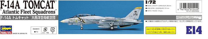 Hasegawa 1:72 - (00544) F-14A Tomcat (Atlantic F.S.) - H-E14