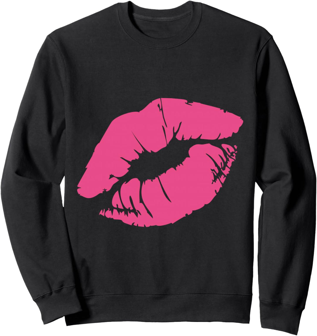 Big Huge Kiss Lippenstift Mark Sweatshirt
