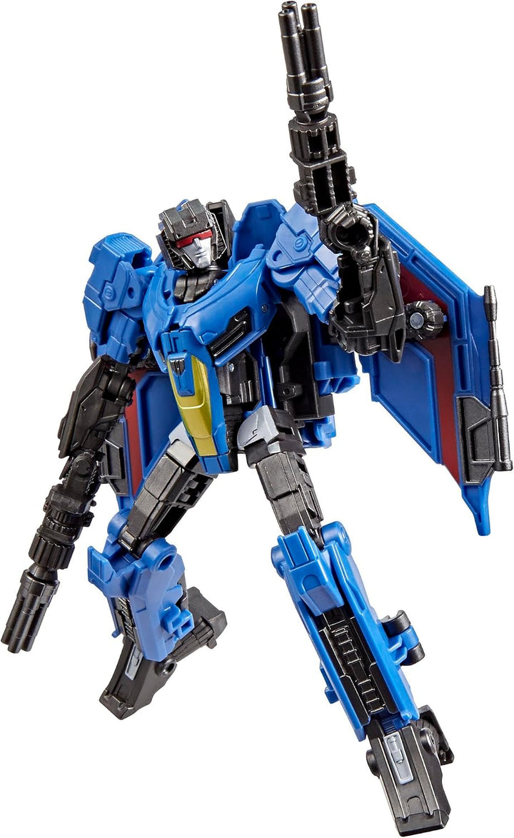 Transformers Studio Series ONE Thundercracker, verwandelbare Deluxe-Klasse Action-Figur (13 cm), Rob