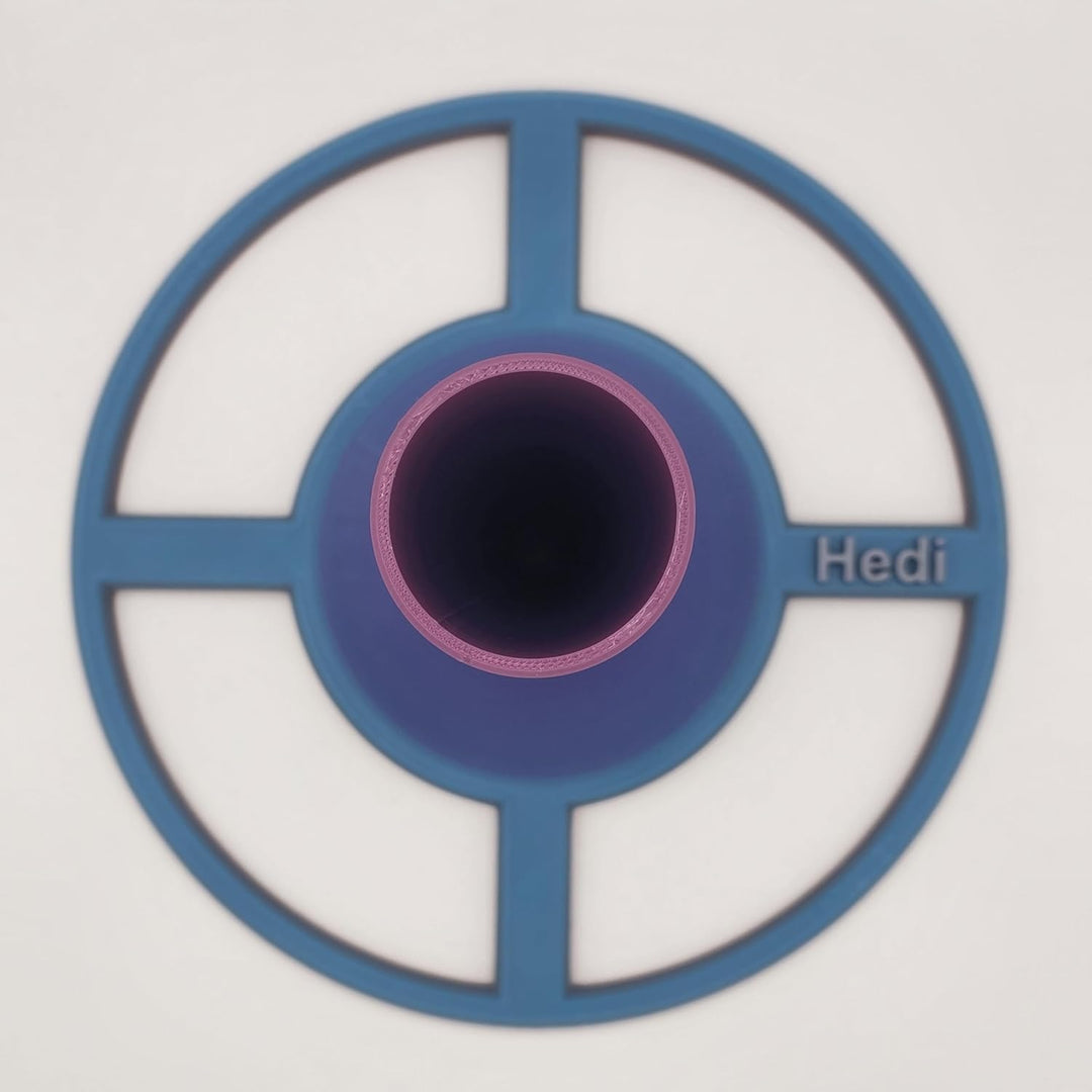 Generisch Schultütenständer Ständer für Schultüten - 85er (Blau), Blau