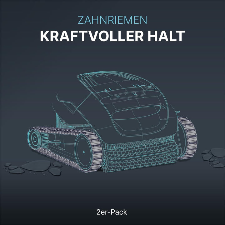DOLPHIN Teile-Tracks grau (2 Stück) für Nautilus CC und andere, Maytronics-Teilenummer: 9983152-R2