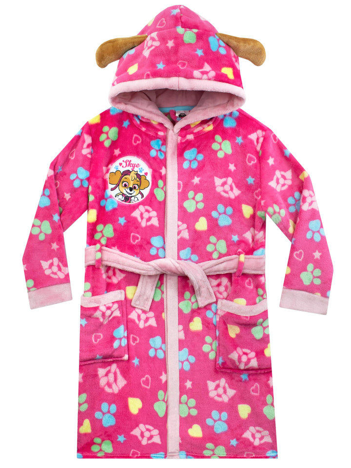 PAW PATROL Bademantel | Skye Bademantel Mädchen | Mädchen Morgenmantel 110 Rosa, 110 Rosa