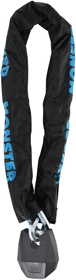 Oxford OF20 Monster XL 1.5M Kette und Vorhängeschloss, Schwarz 1.5m Ketten, Schlösser und Alarme, 1.