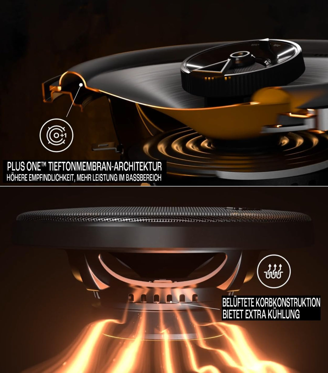 JBL Club Gen3 34F 3.5'' (8.7cm) Lautsprechersatz Koaxial