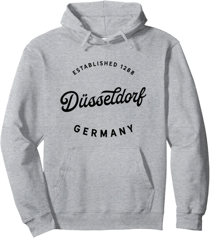 Classic Retro Vintage Düsseldorf Germany 1288 Souvenir Pullover Hoodie