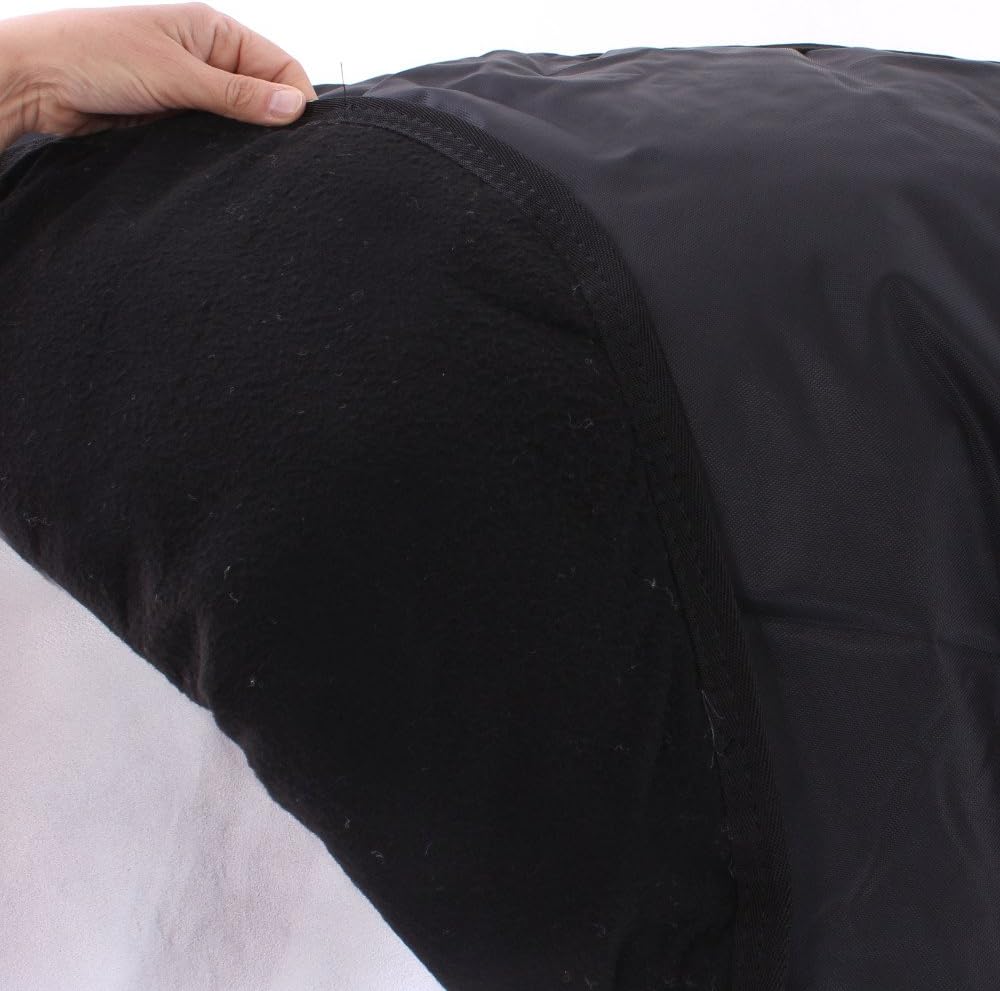 Back on Track Nierendecke - schwarz Schwarz 135 cm, Schwarz 135 cm