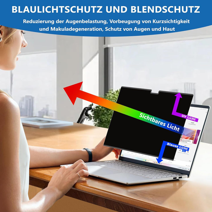 Magnetischer Blickschutzfolie für Macbook Pro 14 Zoll (2021-2026, M1, M2, M3, M4, M5, Pro, Max), Abn