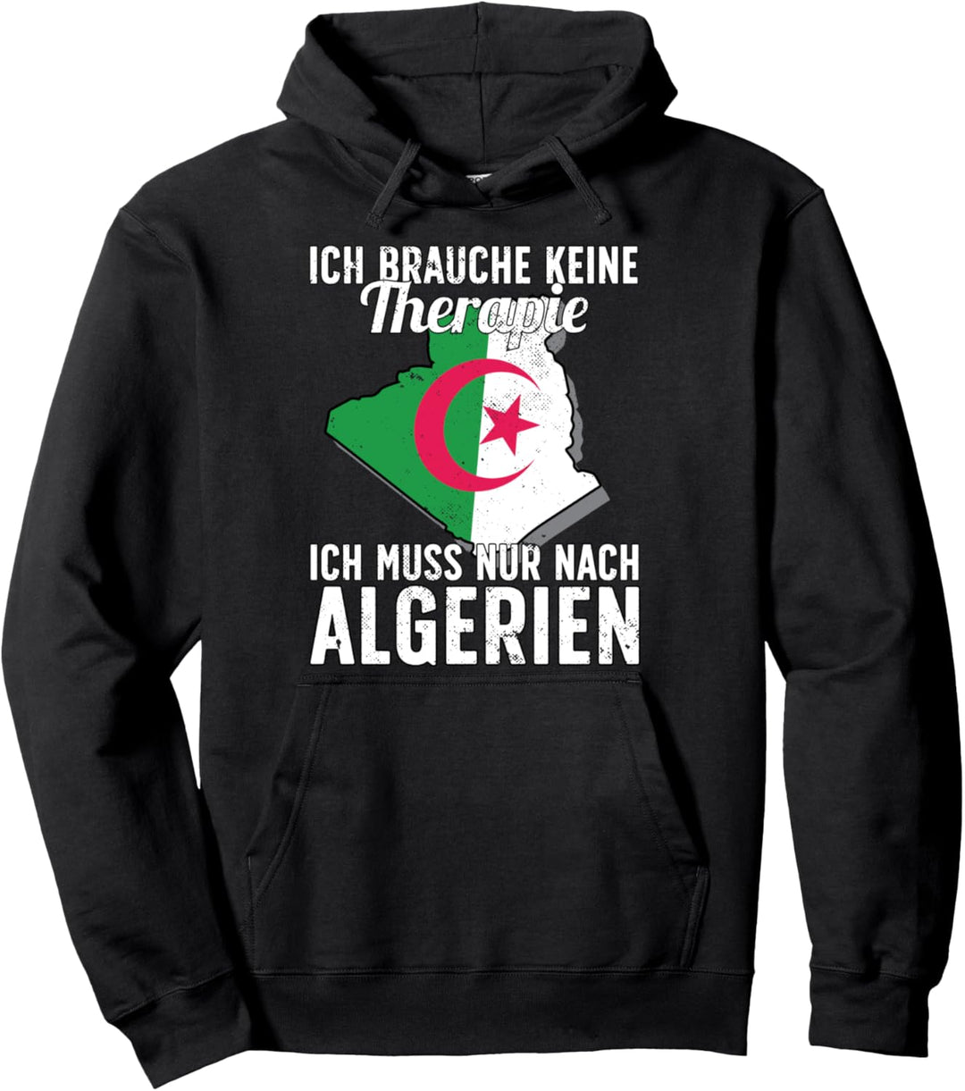 Algerische Flagge I Algerien Urlaub I Algerien Pullover Hoodie