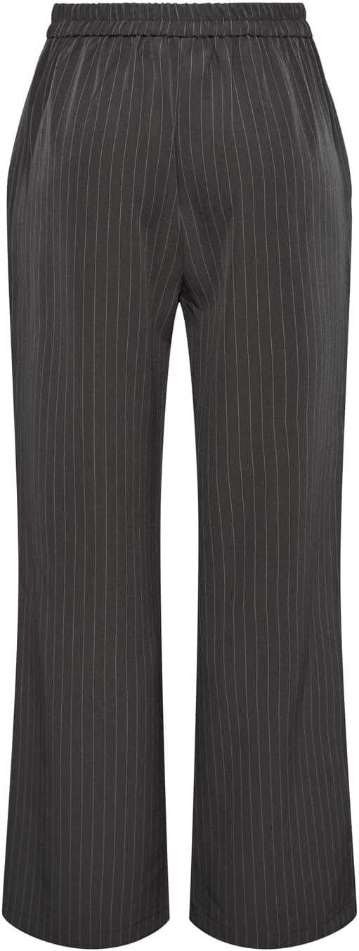 PIECES Female Hose mit weitem Bein PCBOZZY Gestreift XS Magnet, XS Magnet