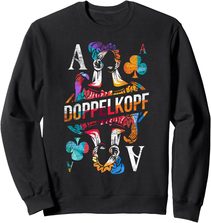 Doppelkopf Kartenspiel Doko Sweatshirt