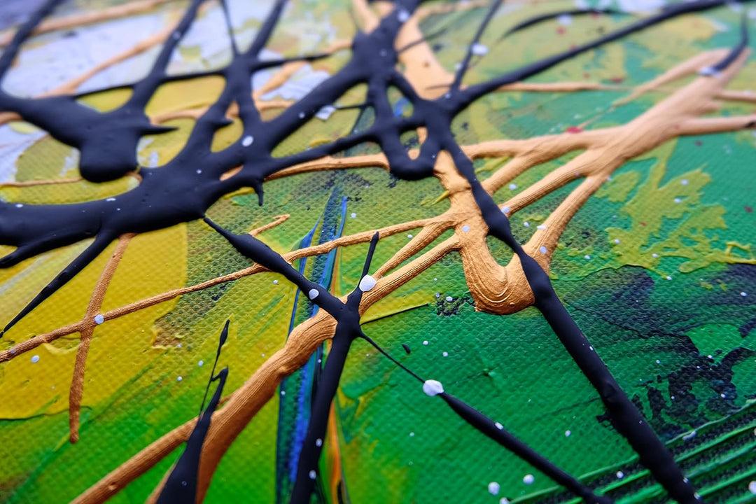 Monica Mirafiori I 100% HANDGEMALT I Gemälde Hoffnung 100x50cm | Gemälde Handgemalt | Acrylgemälde |