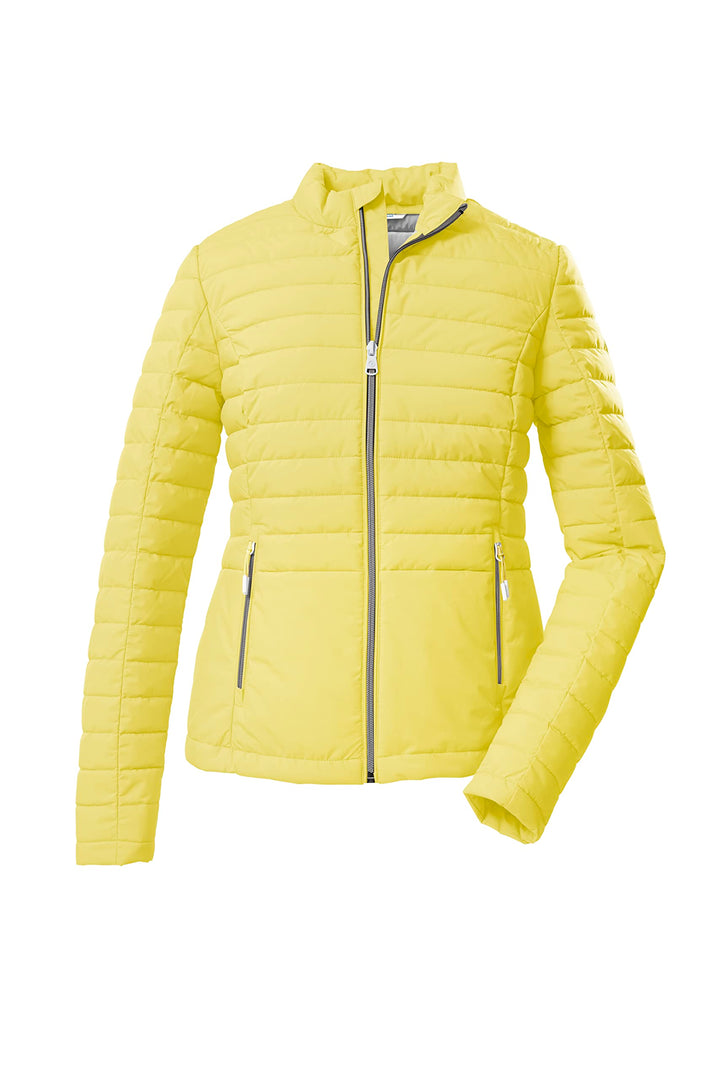 Killtec Damen Kos 116 Wmn Qltd Jckt Steppjacke/Jacke in Daunenoptik 44 helllime, 44 helllime