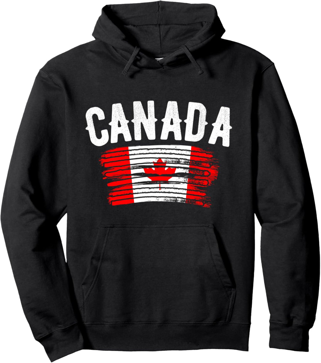Vintage Canada Flagge Stolzes kanadisches Geschenk Pullover Hoodie