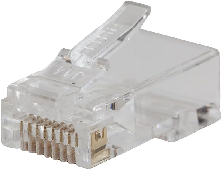 RJ45 Ethernet Cable Tester and Crimper Kit, Pass-Thru Technology, Includes Connectors for Cat5e / CA