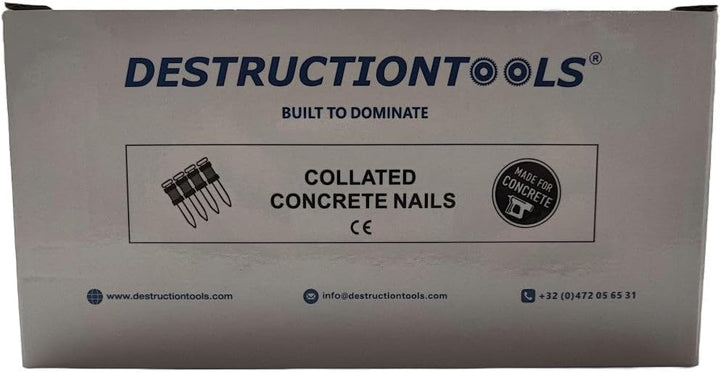 1000x Nägel für Beton 25mm - für Bosch GNB18V - PROFACTOR 18V