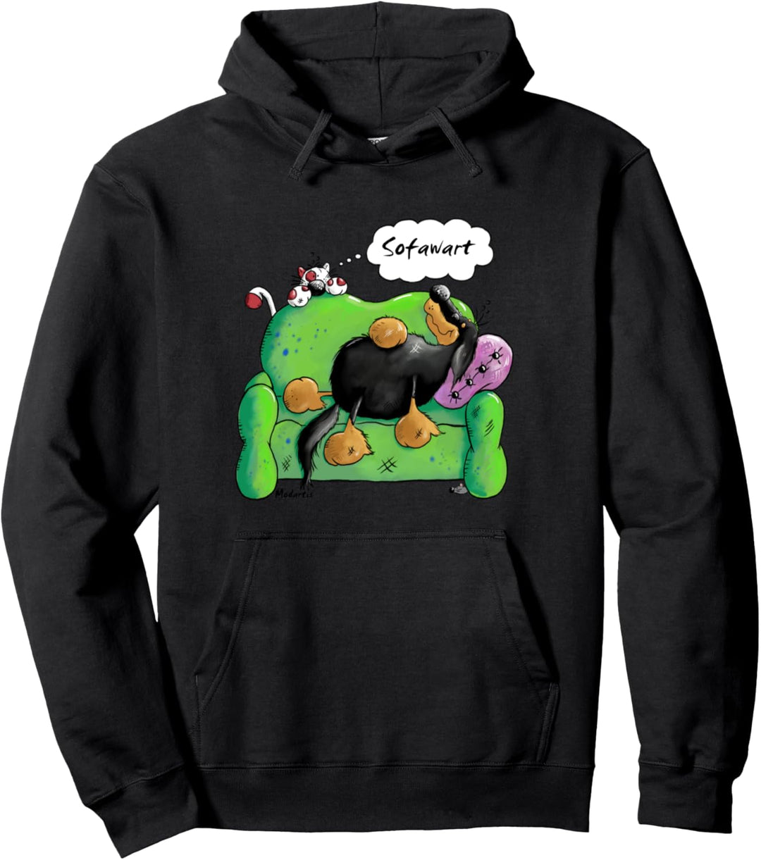 Sofawart Hovawart Geschenk fürs Hovi Herrchen und Frauchen Pullover Hoodie