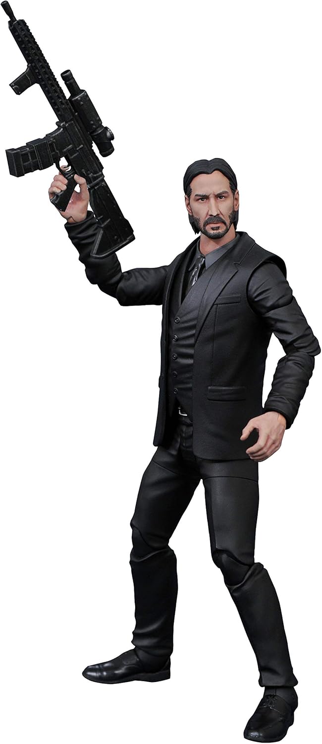 JOHN WICK Diamond Select Toys Select Black Suit Figure, Mehrfarbig, einheitsgrösse, OCT192538