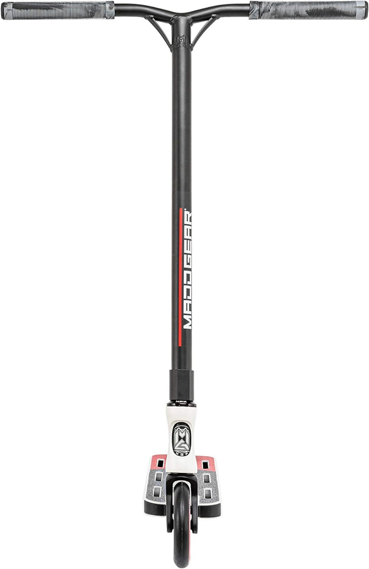 Madd Gear Unisex – Erwachsene Origin Team Stuntscooter Einheitsgrösse Weiss-Rot, Einheitsgrösse Weis