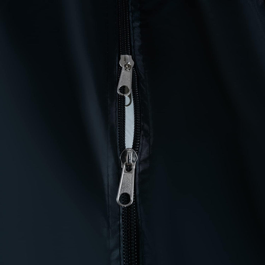 Duschzelt Umkleidekabine WC Zelt 4in1 Pop-Up Camping Schwarz Wasserdicht mit Tasche &amp; Zubehör - Mobi