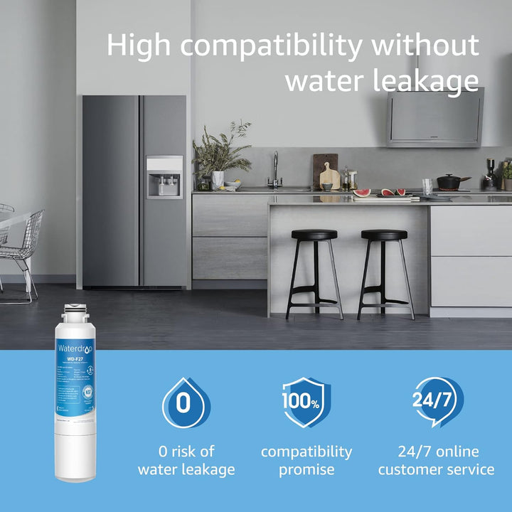Waterdrop 1X DA29-00020B Kühschrank Wasserfilter, Kompatibel mit Samsung® DA29-00020B, HAF-CIN EXP D