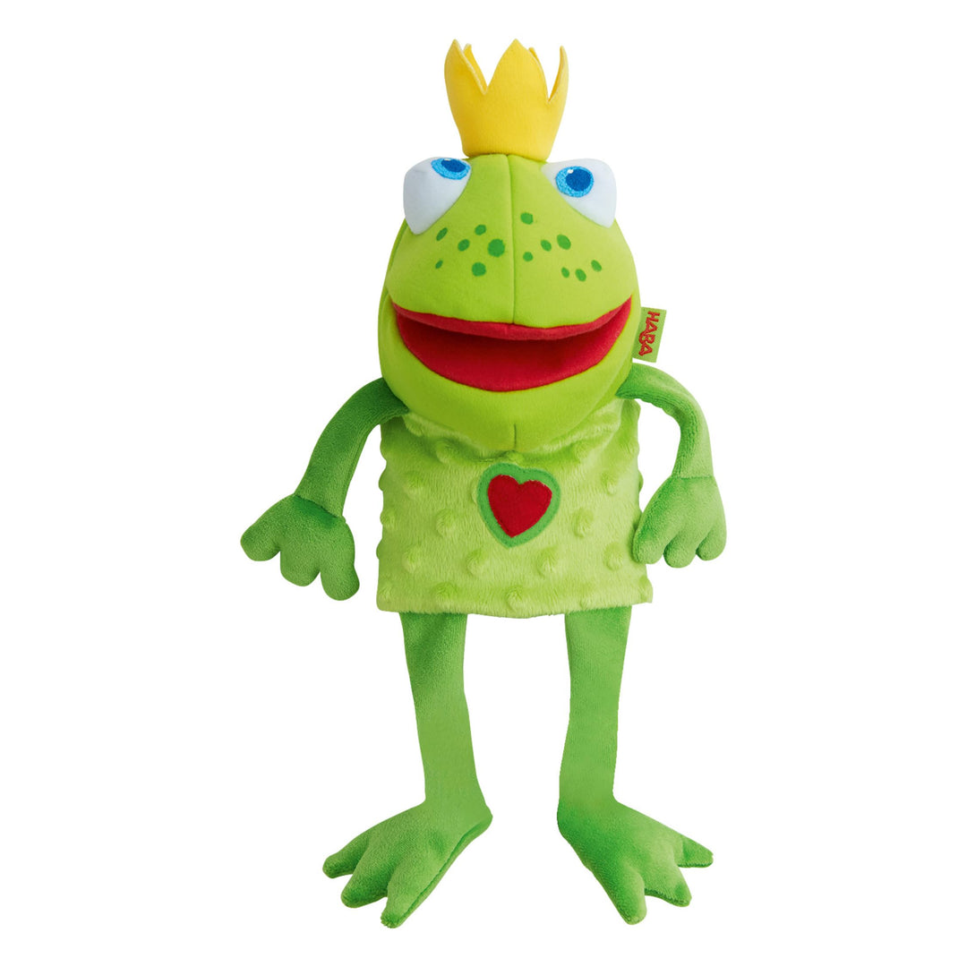 HABA 300490 - Handpuppe Froschkönig