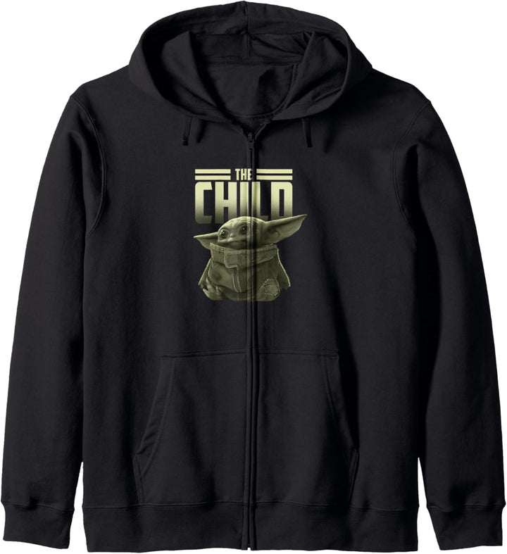 Star Wars The Mandalorian The Child Title Portrait Kapuzenjacke