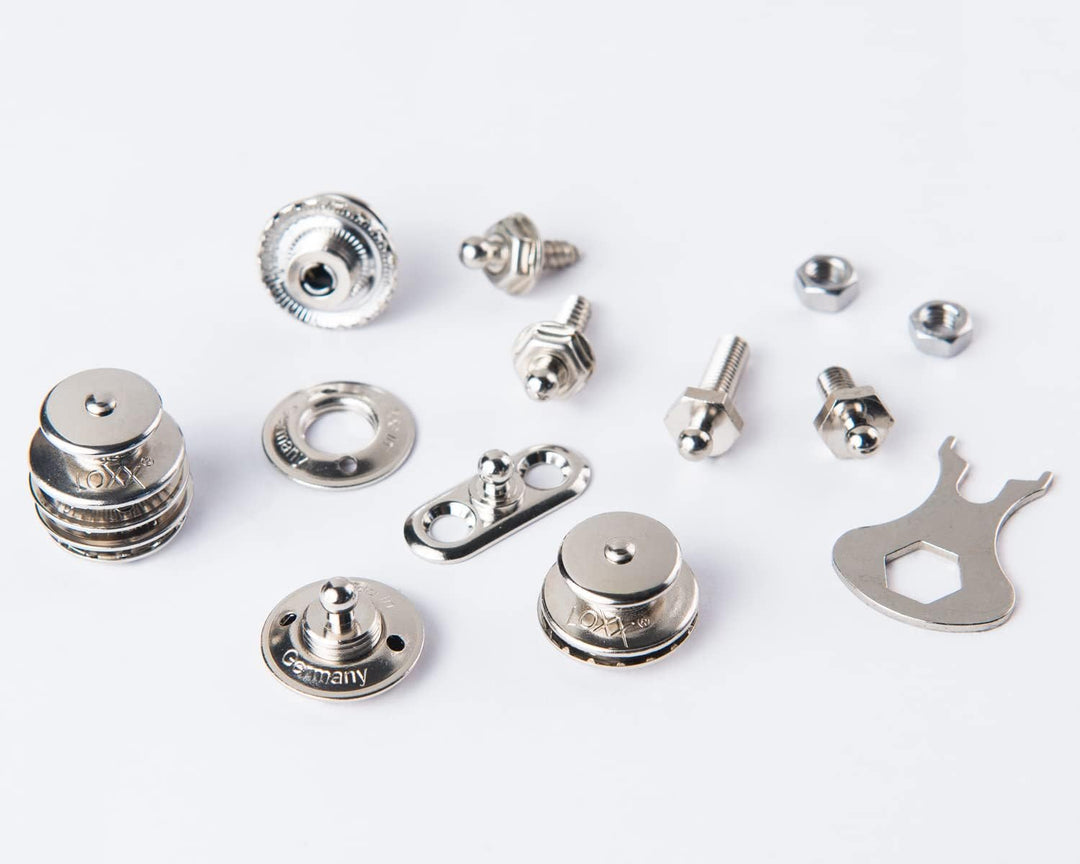 New Marine LOXX Set 10 Stück Oberteile + Blechschrauben 4,2x16