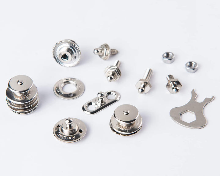 New Marine LOXX Set 10 Stück Oberteile + Blechschrauben 4,2x16