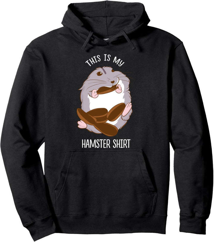 This Is My Hamster Nagetier Spruch Haustier Pullover Hoodie