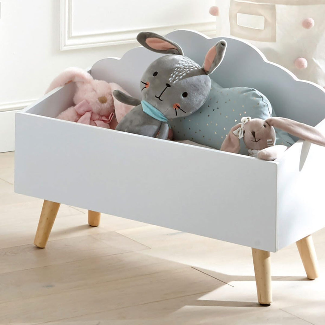 Kindertruhe Wolke weiss - Weiss - Atmosphera créateur d&
