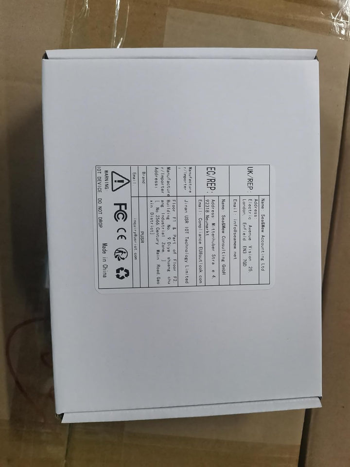 PUSR RS232 RS485 Modbus RTU zu Modbus TCP Gateway Seriell zu Ethernet Konverter USR-TCP232-410s
