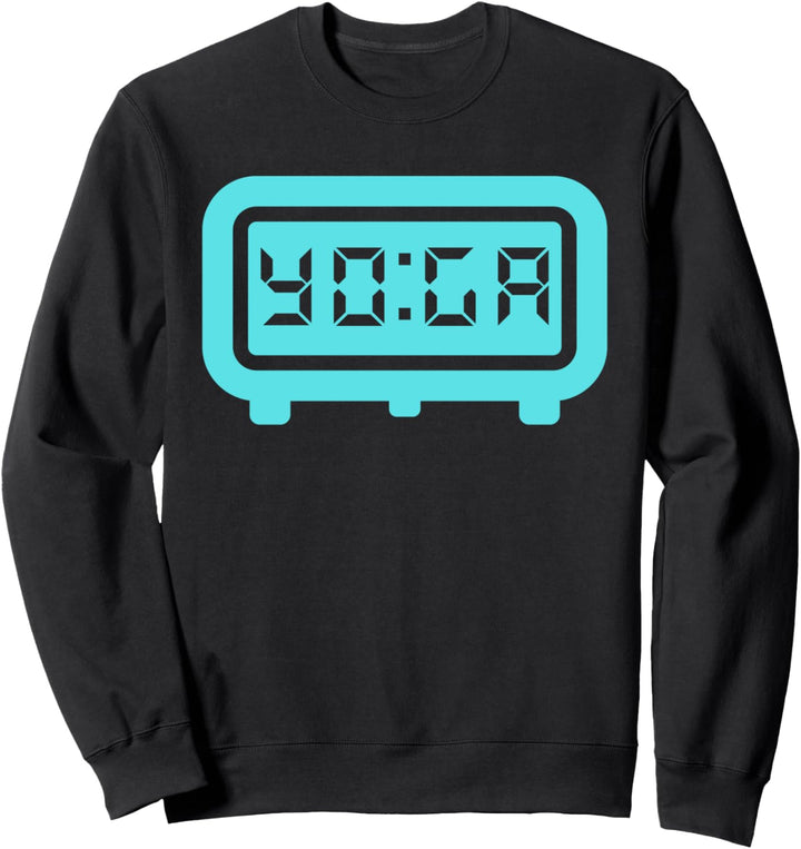 Yoga Zeit Uhrzeit Meditation Entspannung Sport Zen Namaste Sweatshirt
