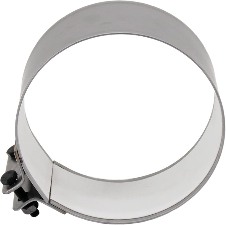 Ofenrohr Dichtschelle - Durchmesser Ø 130 mm - unlackiert | Rauchrohr Verbinder Bridge, Unlackiert