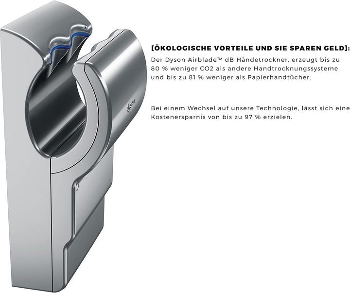 Dyson Airblade™ (AB14) dB Händetrockner grau, grau