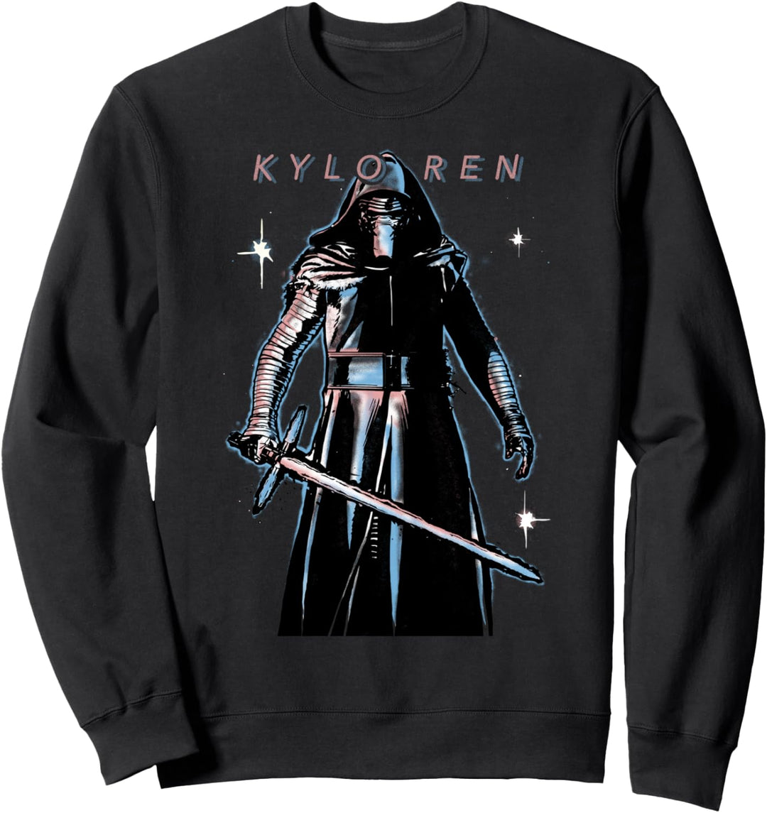 Star Wars The Force Awakens Kylo Ren Portrait Sweatshirt