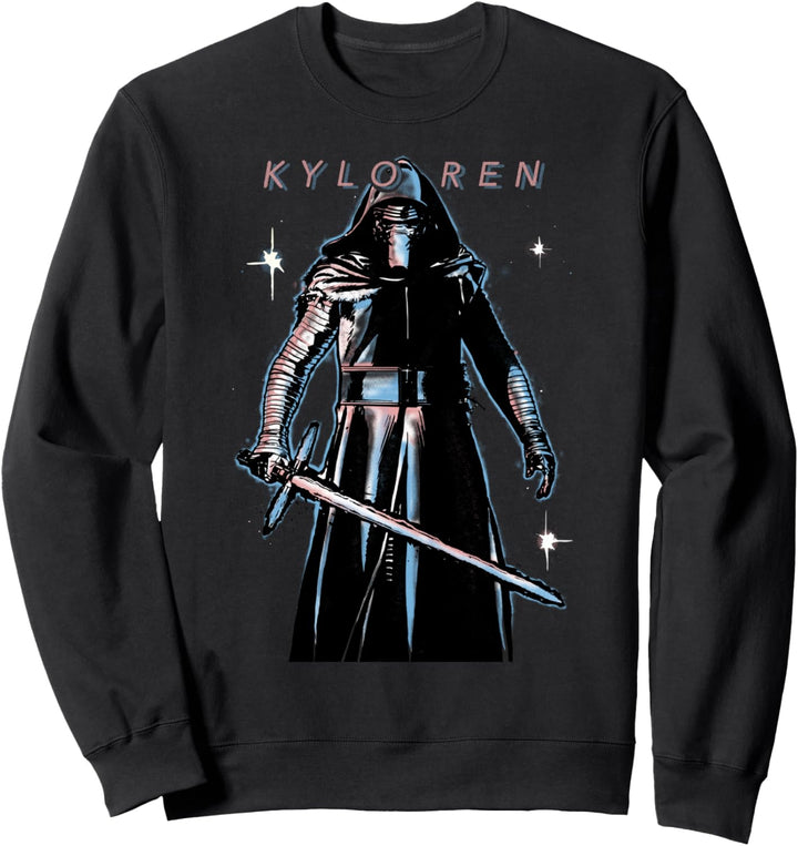 Star Wars The Force Awakens Kylo Ren Portrait Sweatshirt
