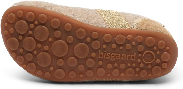 Bisgaard Mädchen Wool Ballet Flat 25 EU Nougat, 25 EU Nougat