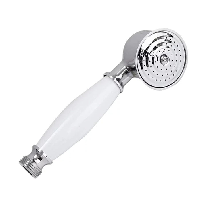 Retro Kupfer Handheld Shower Head Handbrause Brausekopf Duschkopf Silber, Silber