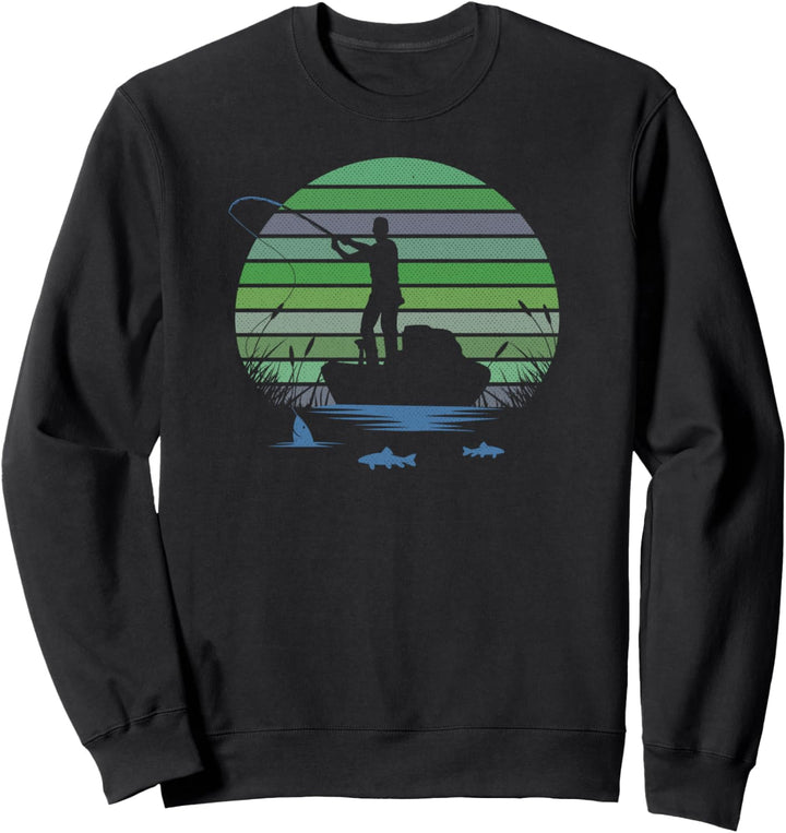 Angeln Geschenk für Ehemann Sweatshirt